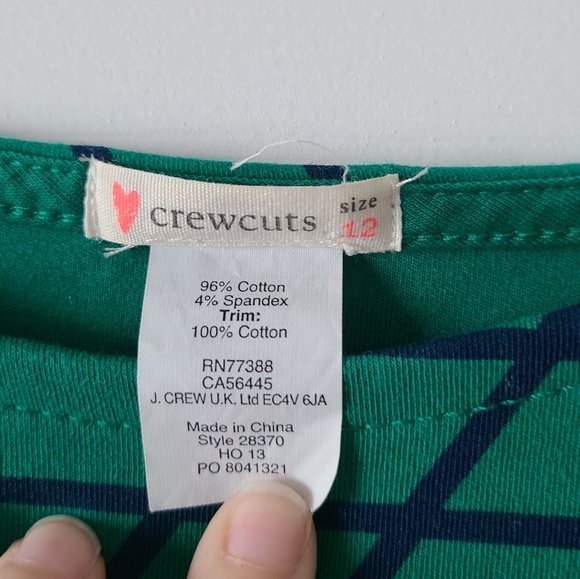 SALE!! Crewcuts Geometric Print Shift - Picture 2 of 3